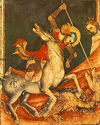 Vitale da Bologna - St. George and the Dragon